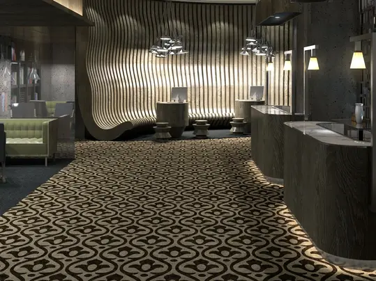 Revêtement de sol hôtel tendances formats XXL | Forbo Flooring Systems
